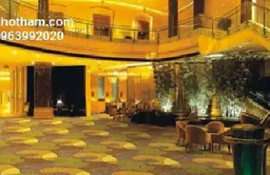 Thảm in sợi nylon hoa văn đẹp