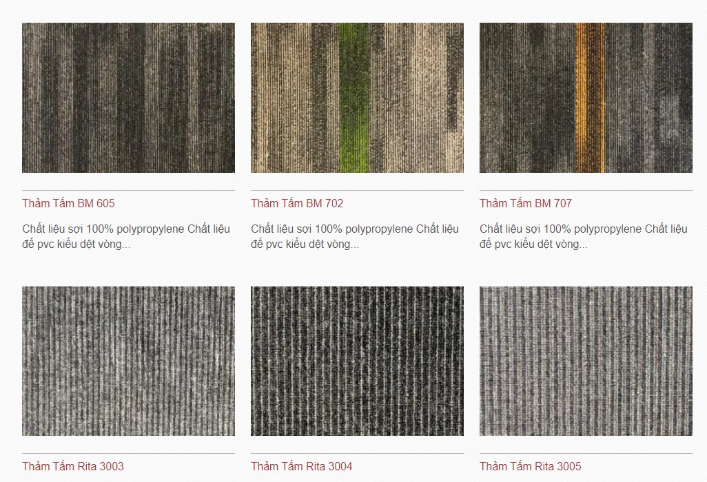 thảm trải sàn Linh Dung