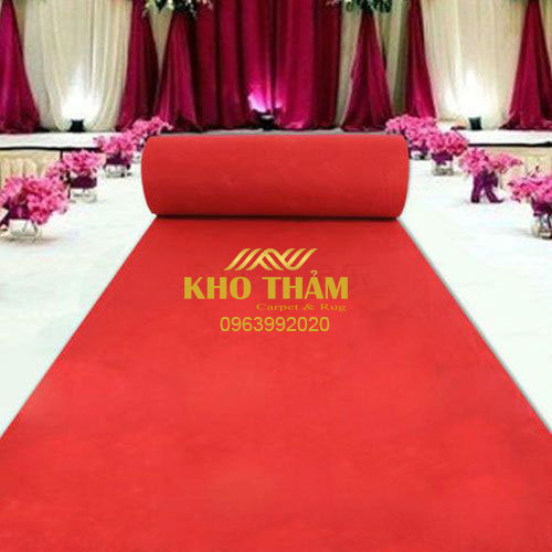 Thảm nỉ sự kiện màu đỏ Thảm nỉ sự kiện màu đỏ